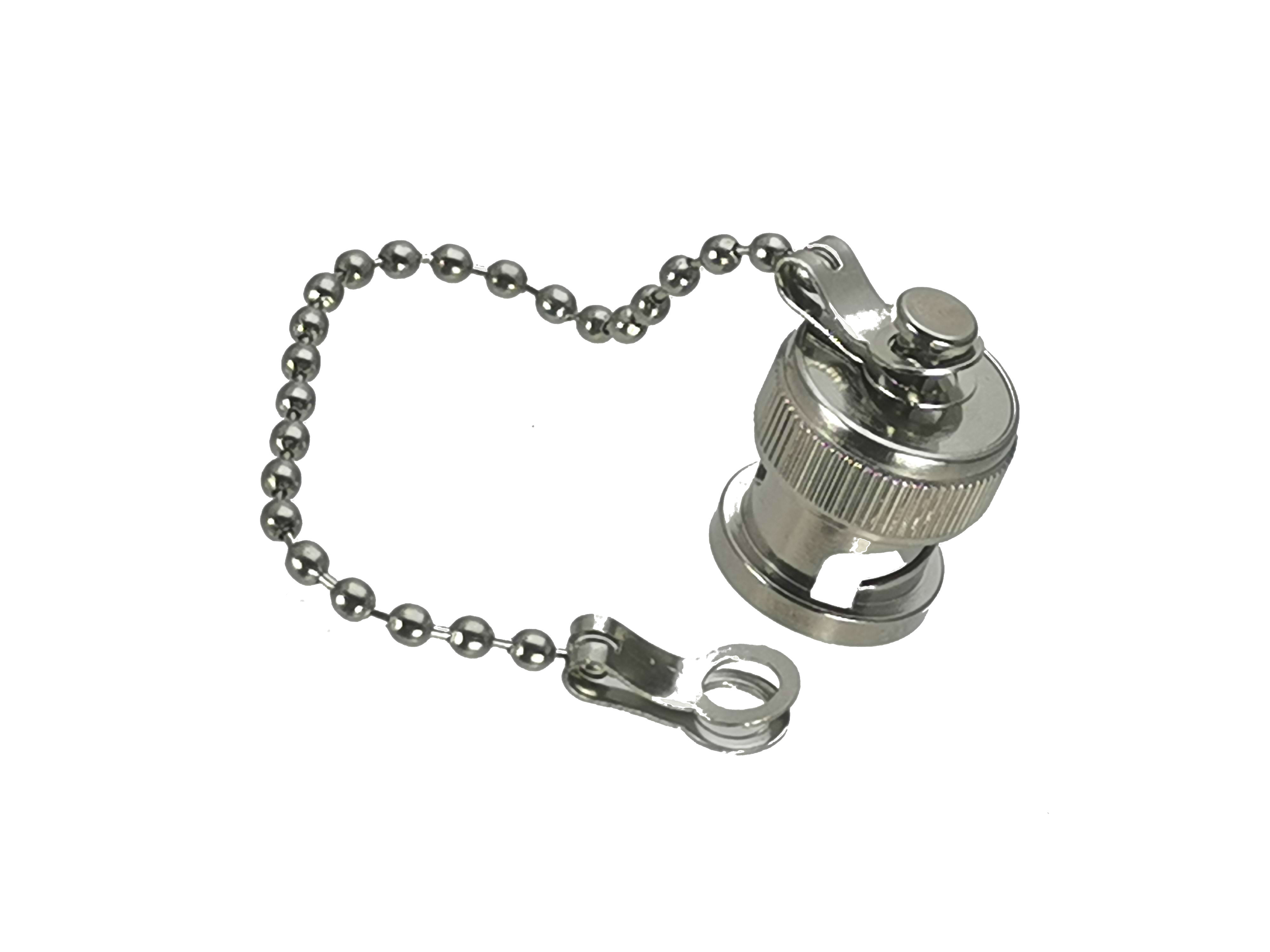 Dust cap with chain for BNC fe - Wire Connector Cap ulasan dan harga