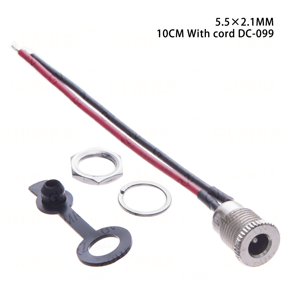1Pair 5.5x2.1/5.5 x 2.5 DC Pow - Wire Connector Cap ulasan dan harga