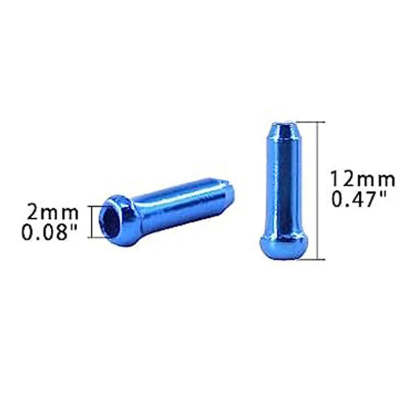 50/100pcs Bicycle Cable End Ca - Wire Connector Cap ulasan dan harga