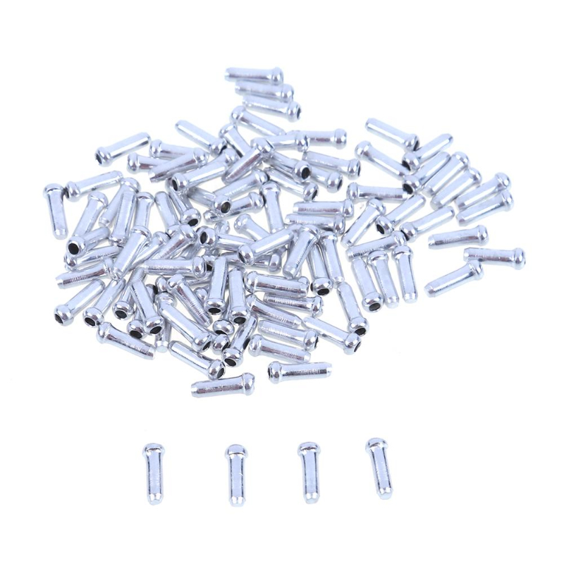 50/100pcs Bicycle Cable End Ca - Wire Connector Cap ulasan dan harga