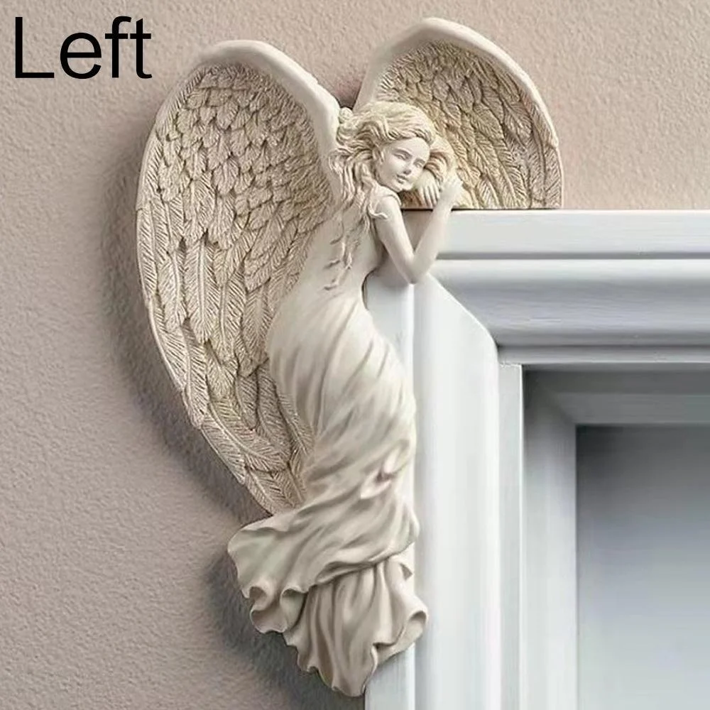 Door Frame Angel Wings Sculptu - Home Improvement Angela ulasan dan harga
