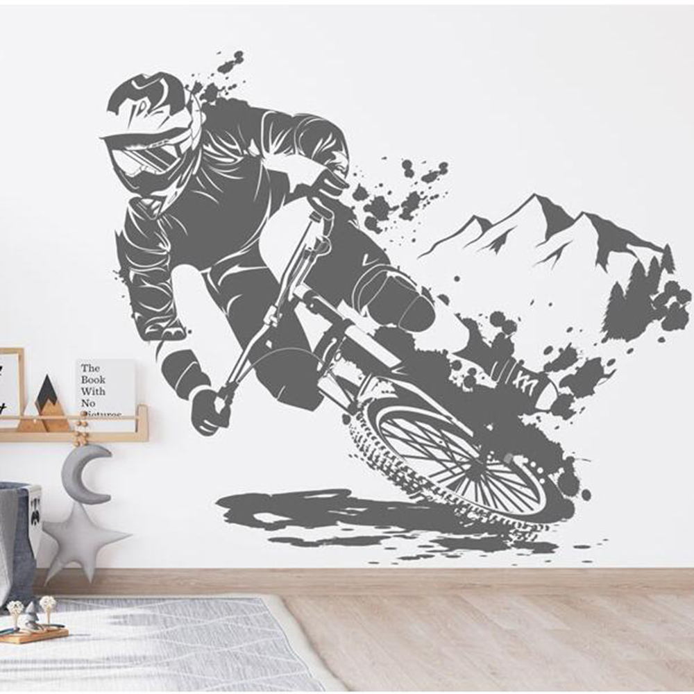Modern MTB Dirt Bike Extreme S - Vinyl Floor Plank ulasan dan harga