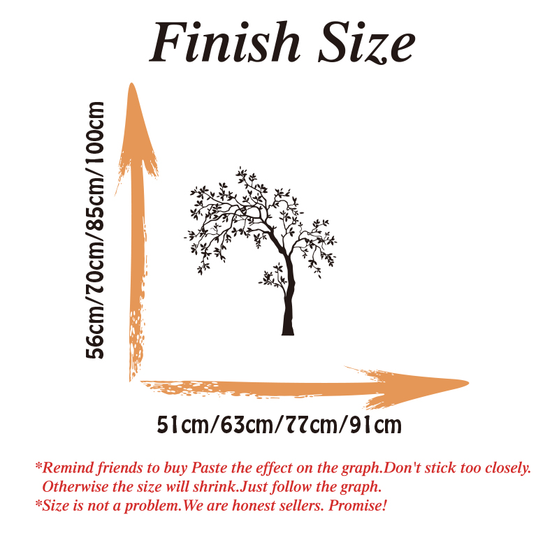 Large Tree Wall Sticker Baby N - Vinyl Floor Plank ulasan dan harga