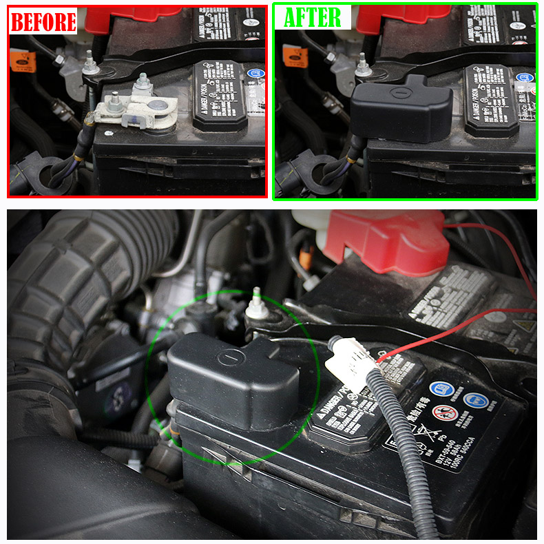 Car Engine Battery Negative Te - Wire Connector Cap ulasan dan harga