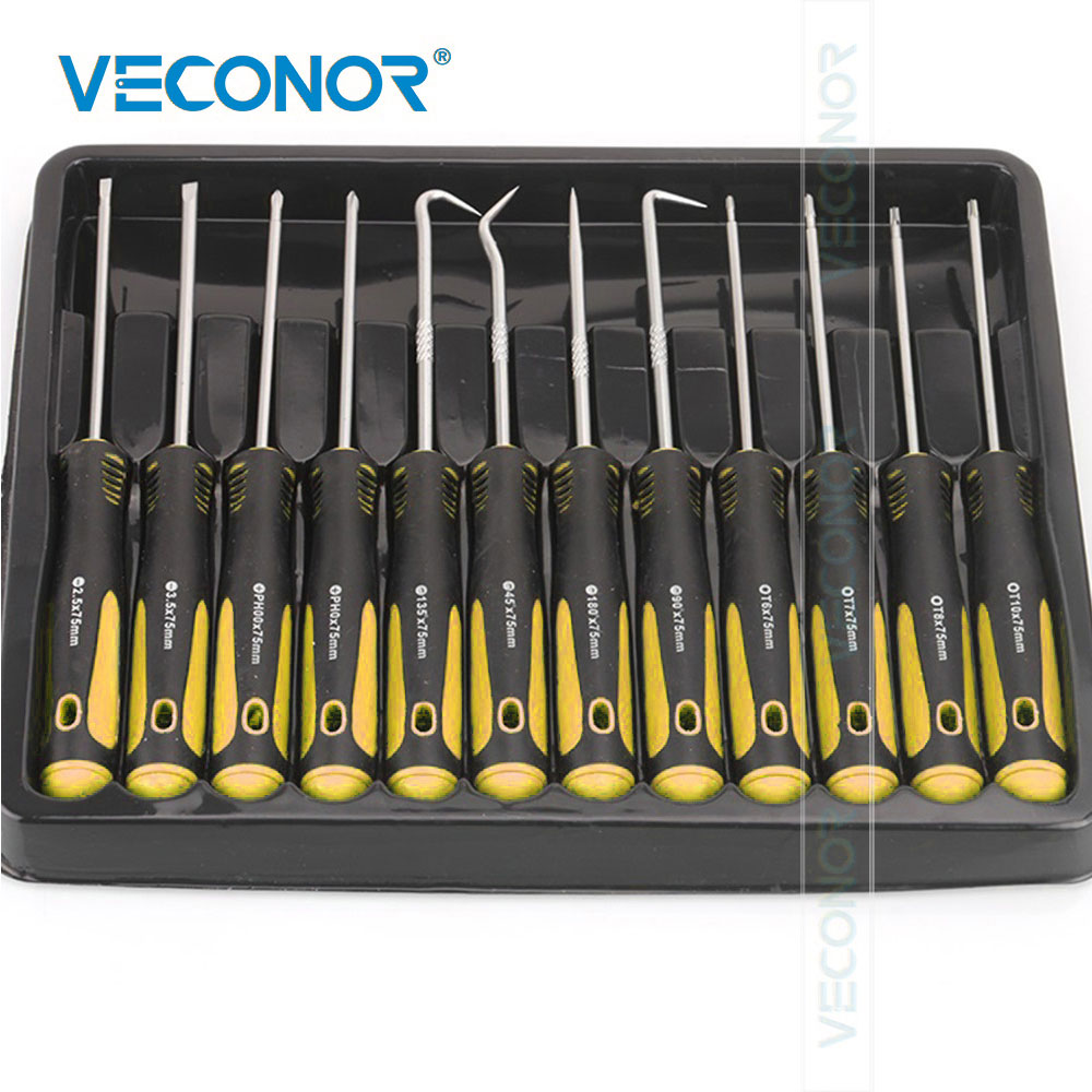12PCS Hook Oil Seal Fuel Seal  - Screwdriver Set Precision ulasan dan harga
