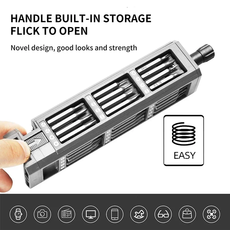 Precision Screwdriver Set 30 3 - Screwdriver Set Precision ulasan dan harga